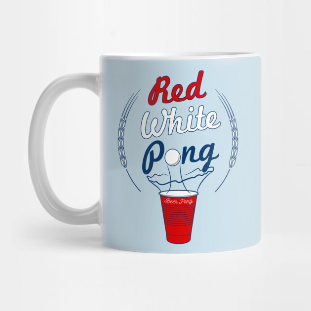 Beer Pong USA by DreamShirts